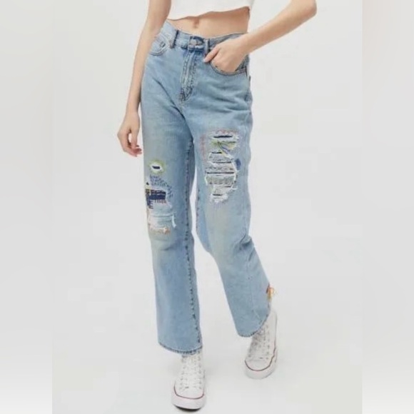 BDG Denim - NWT bdg high waisted cowboy jeans in stitched medium wash